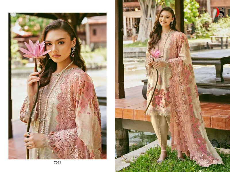 Deepsy Suits Jade Needle Wonder 24 Vol 3 Cotton Print Embroidery Fancy Salwar Kameez
