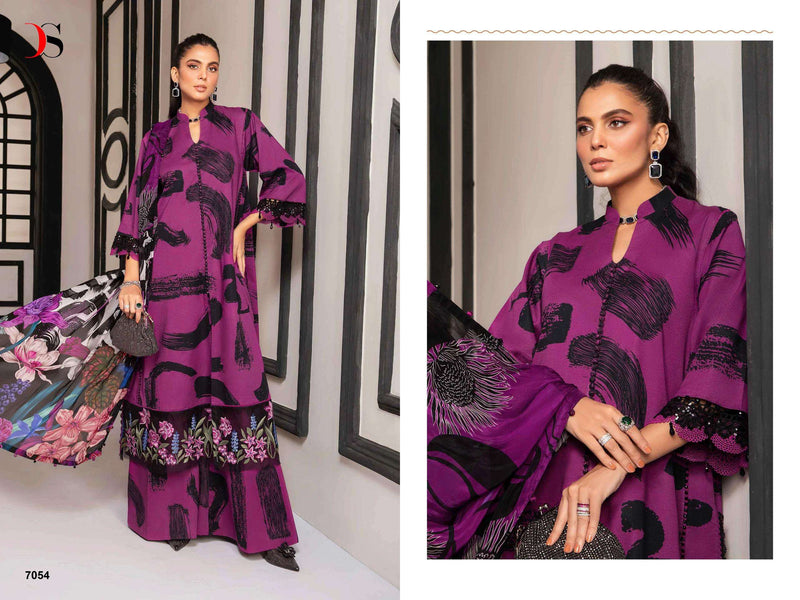Deepsy Suits Maria B M Prints 24 Vol 3 Cotton Self Embroidery Stylish Salwar Kameez