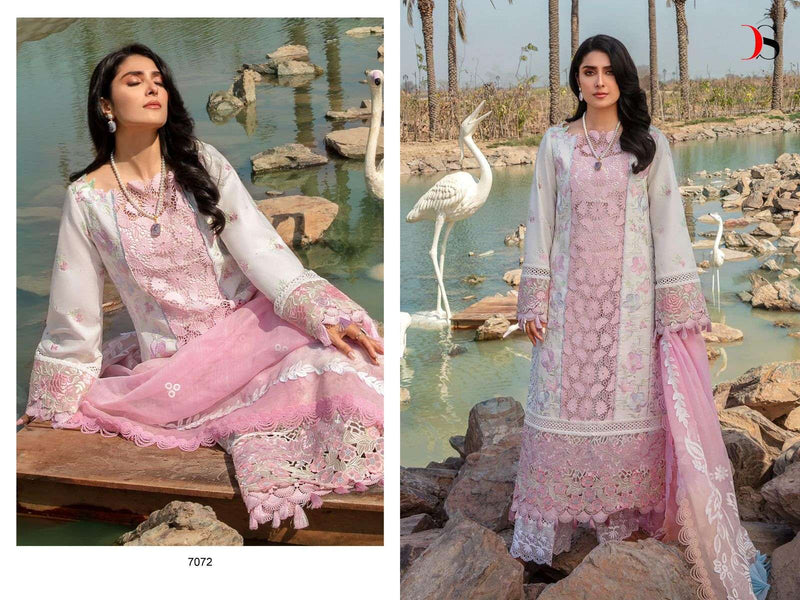 Deepsy Suits Rangrasiya Premium Lawn 24 Vol 3 Cotton Heavy Self Embroidery Fancy Salwar Kameez