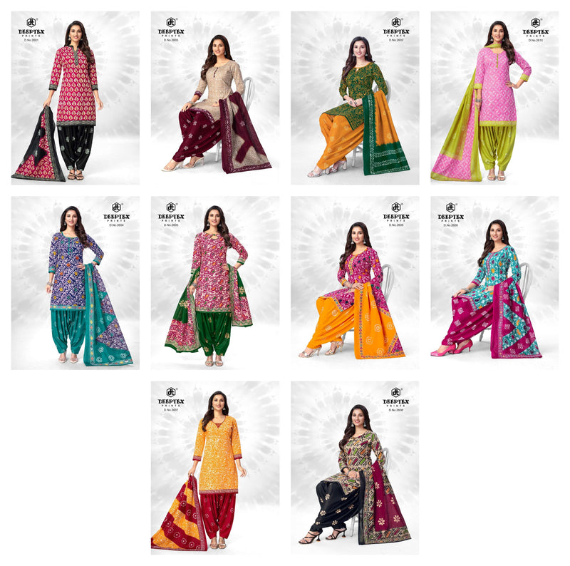 Deeptex Prints Batik Plus Vol 26 Cotton Daily Wear Unstiched Salwar Suit