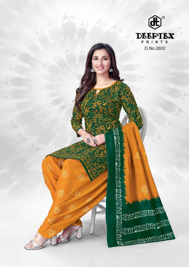 Deeptex Prints Batik Plus Vol 26 Cotton Daily Wear Unstiched Salwar Suit