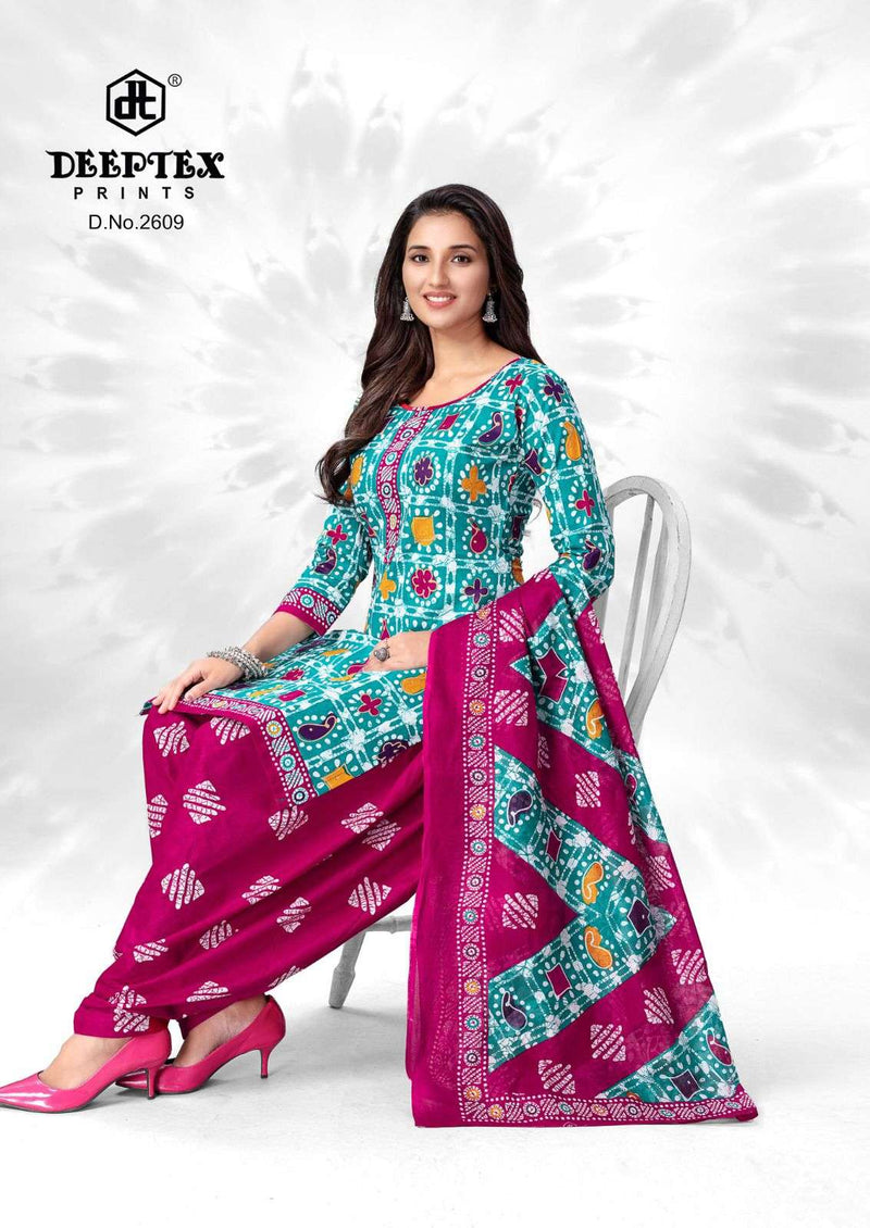 Deeptex Prints Batik Plus Vol 26 Cotton Daily Wear Unstiched Salwar Suit