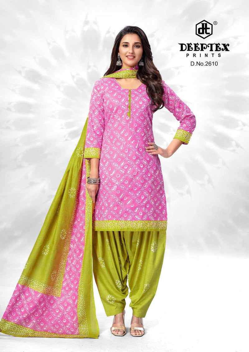 Deeptex Prints Batik Plus Vol 26 Cotton Daily Wear Unstiched Salwar Suit