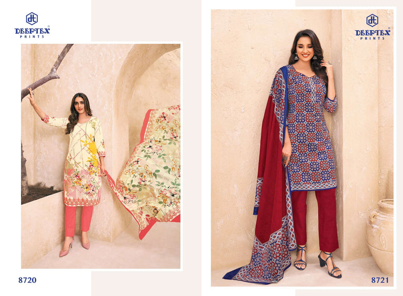Deeptex Prints Miss India Vol 87 Cotton Printed Daily Wear Salwar Suits
