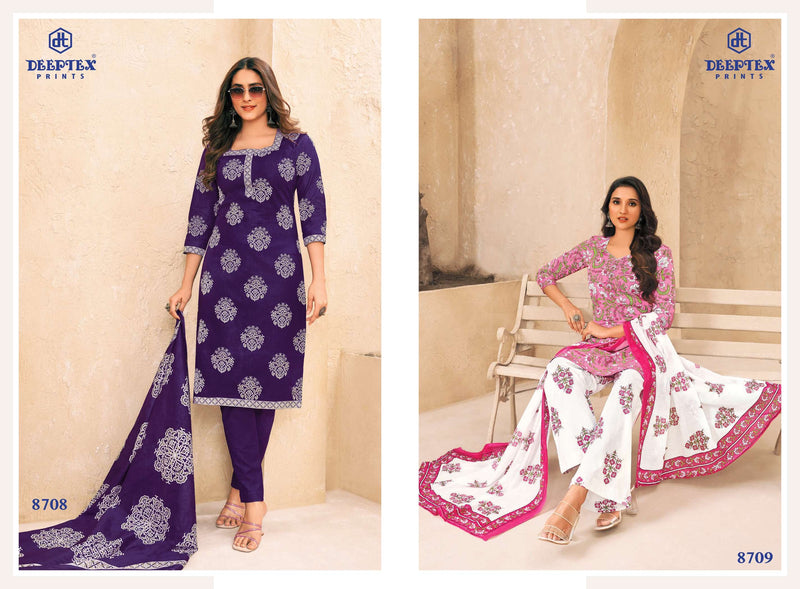 Deeptex Prints Miss India Vol 87 Cotton Printed Daily Wear Salwar Suits