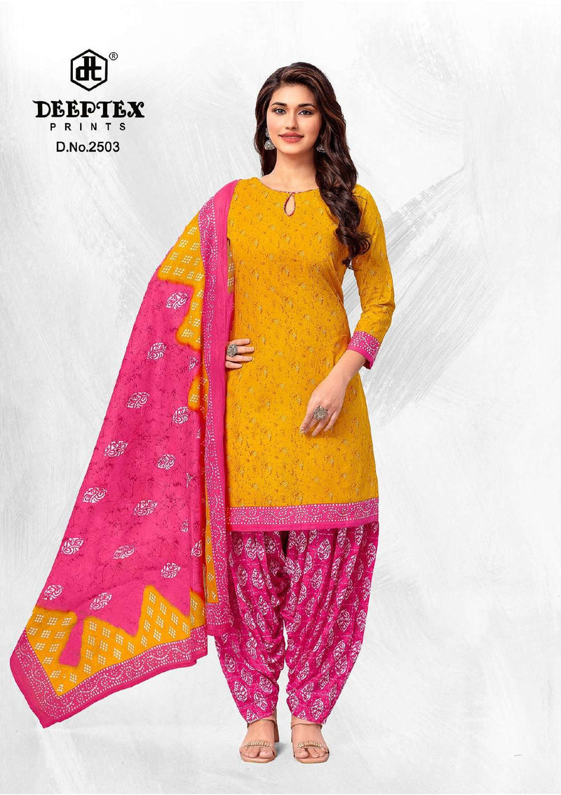 Deeptex Prints Pichkari Vol 25 Cotton Daily Wear Salwar Suit