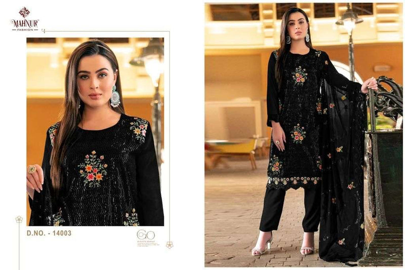 Mahnur Fashion Emaan Adeel Premium Collection Vol 4 Heavy Georgette Embroidery Pakistani Suits