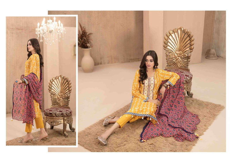 Ezra Vol 1 By Hala Traders Designer Salwar Kameez Material