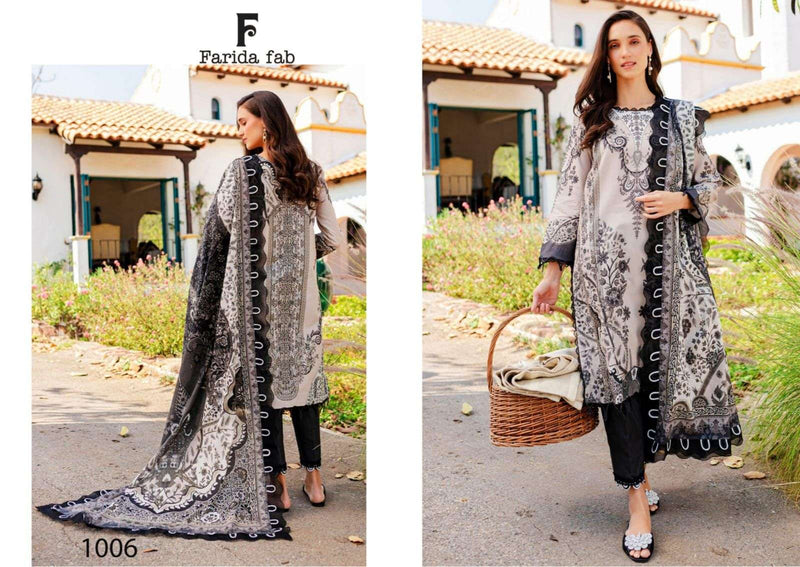 Farida Fab Concept A Cotton Unstitched Daily Wear Salwar Suit