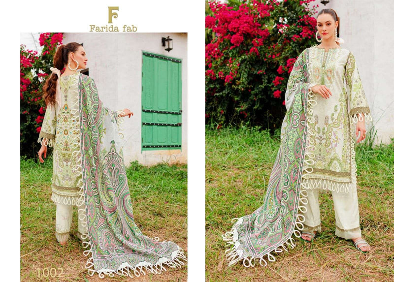 Farida Fab Concept A Cotton Unstitched Daily Wear Salwar Suit