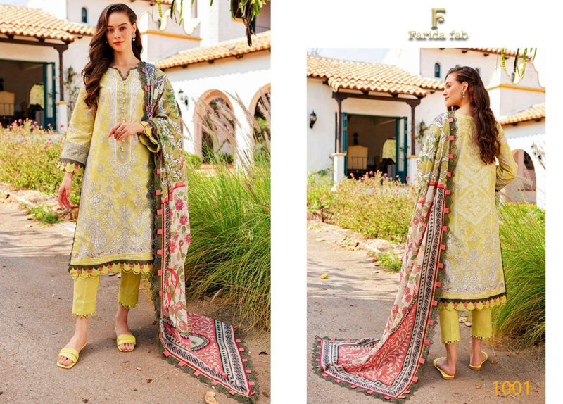 Farida Fab Concept B Cotton Digital Print Daily Wear Salwar Suit