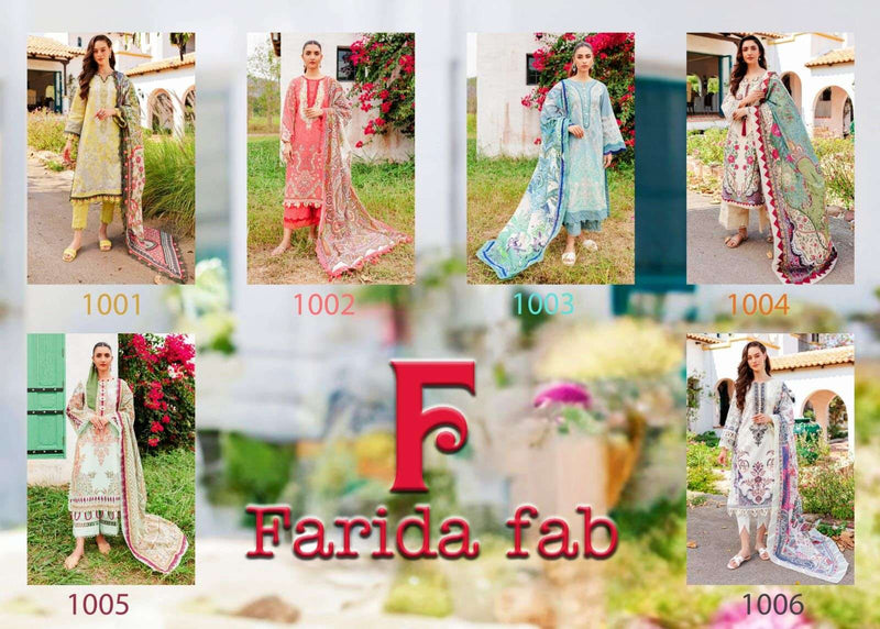 Farida Fab Concept B Cotton Digital Print Daily Wear Salwar Suit