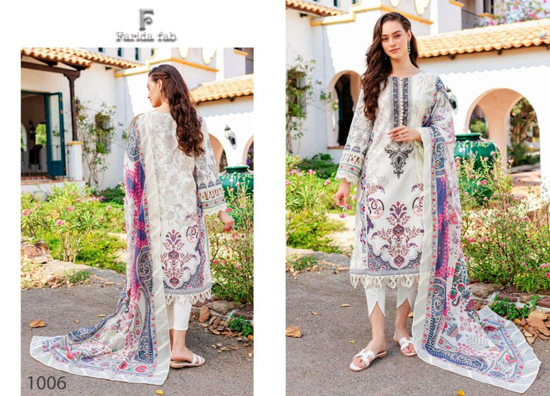 Farida Fab Concept B Cotton Digital Print Daily Wear Salwar Suit