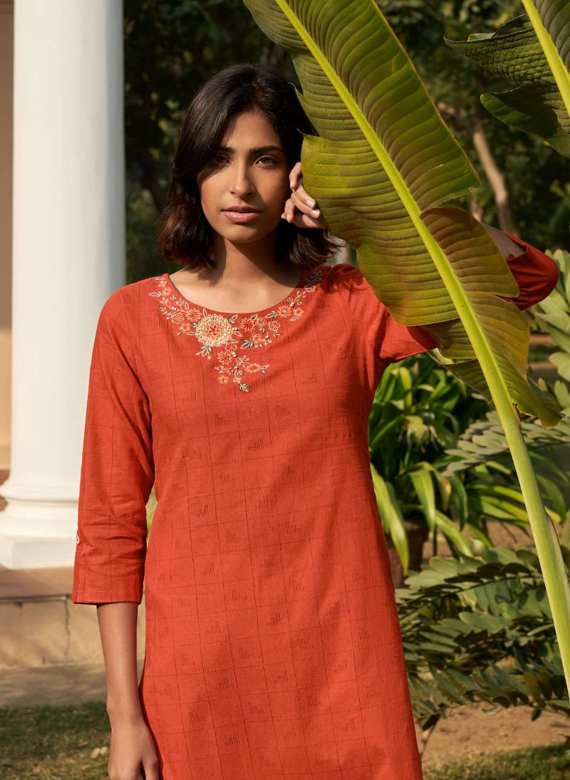 Four Buttons Basil Vol 4 Pure Cotton Fancy Kurti