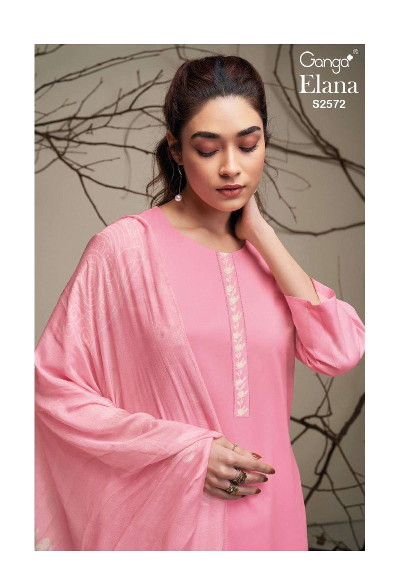 Ganga Fashion Elana 2572 Cotton Silk Salwar Kameez