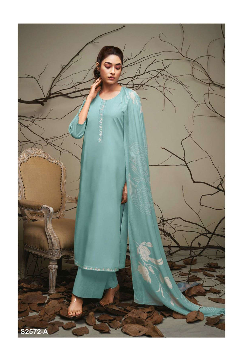 Ganga Fashion Elana 2572 Cotton Silk Salwar Kameez