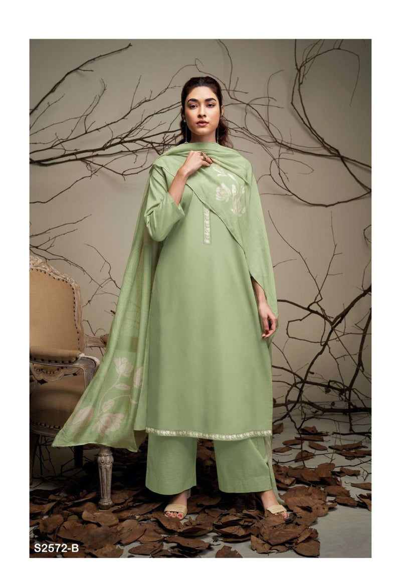 Ganga Fashion Elana 2572 Cotton Silk Salwar Kameez