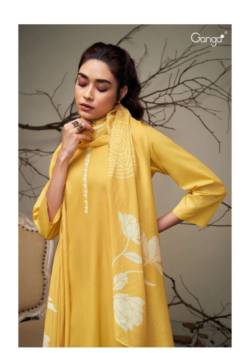 Ganga Fashion Elana 2572 Cotton Silk Salwar Kameez