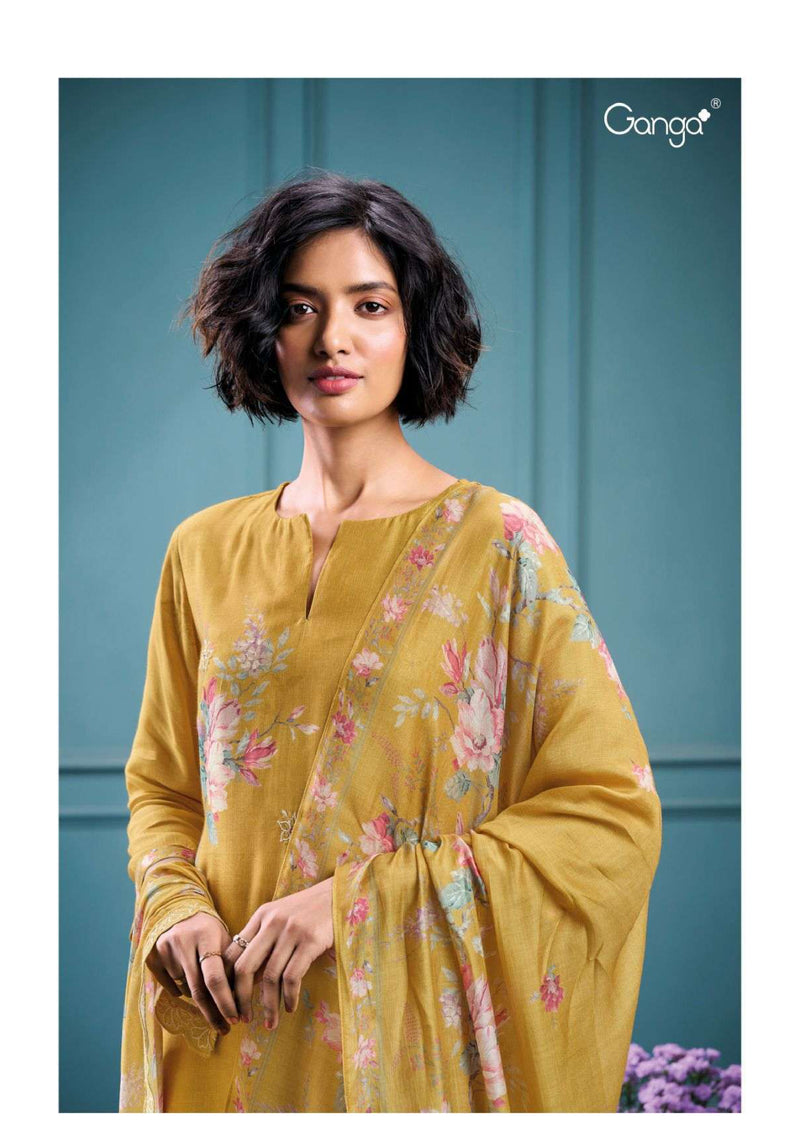 Ganga Fashion Alawiya 2881 Bemberg Silk Swarovski Work Salwar Suit