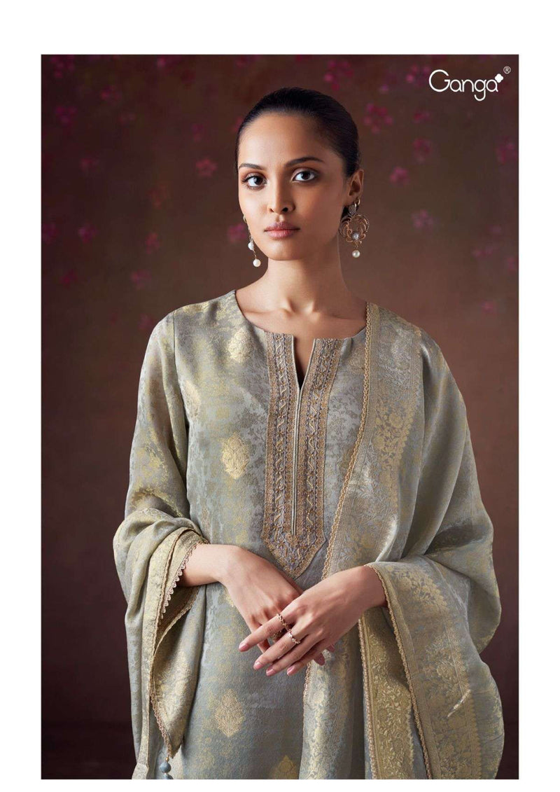 Ganga Fashion Anya 2834 Bemberg Silk Designer Party Wear Salwar Suit