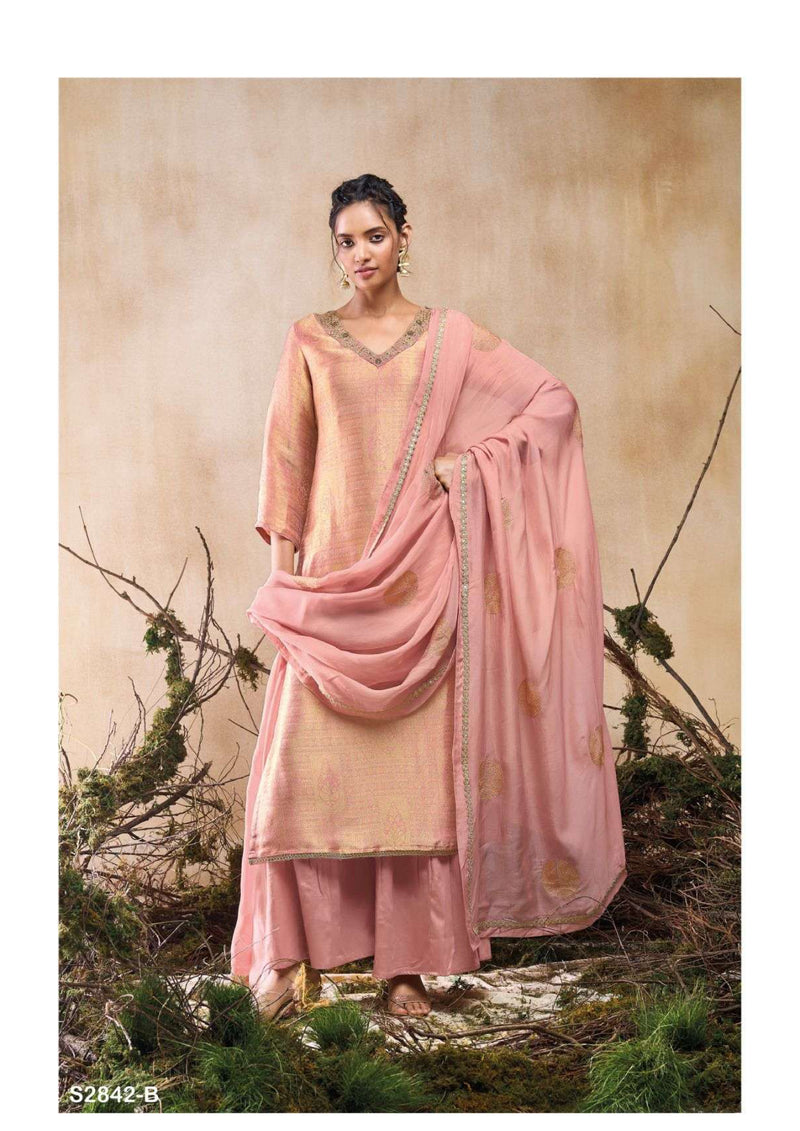 Ganga Fashion Boi 2842 Bemberg Silk Designer Salwar Suit