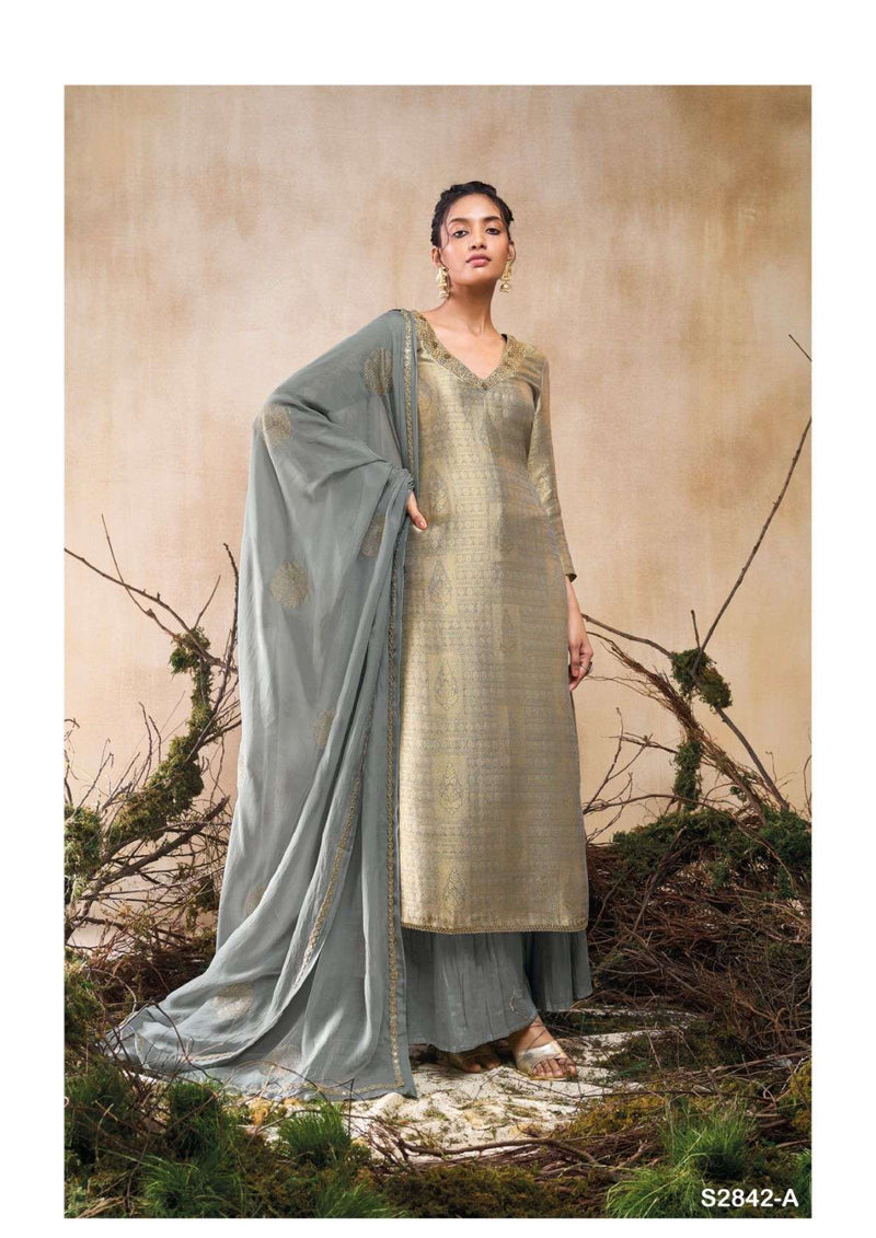 Ganga Fashion Boi 2842 Bemberg Silk Designer Salwar Suit