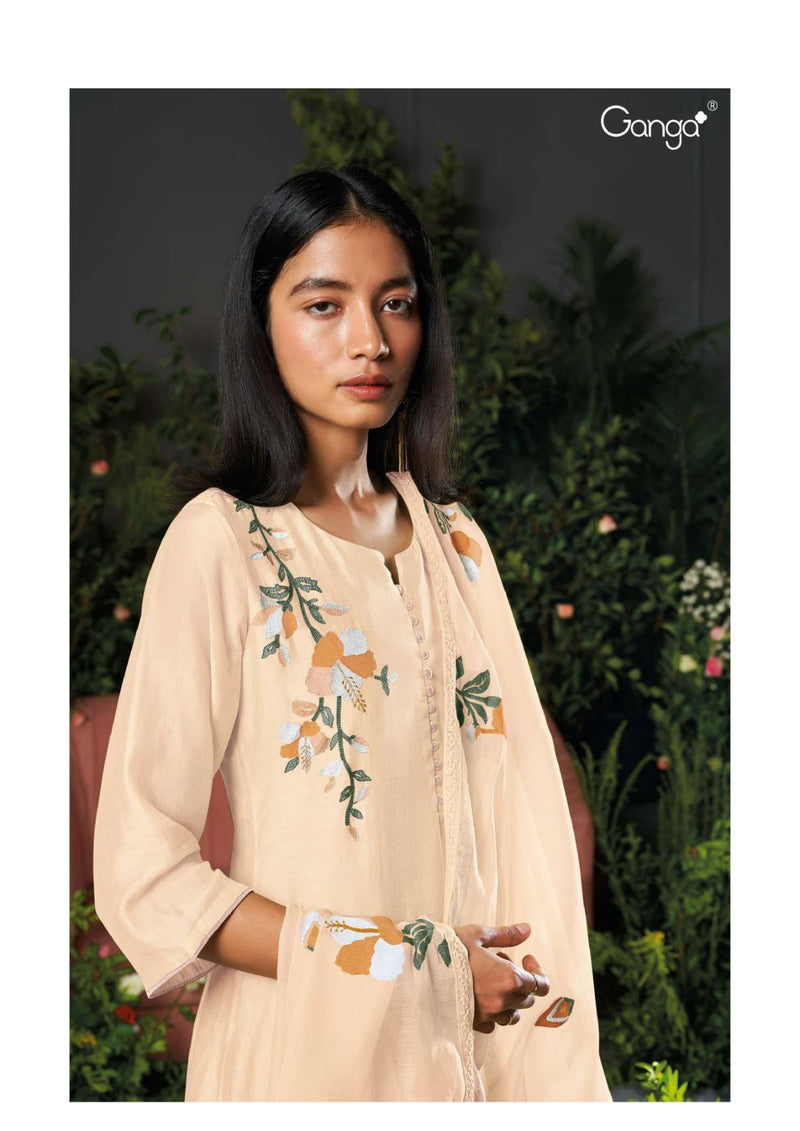 Ganga Fashion Carson 2031 Bemberg Silk Fancy Salwar Suit