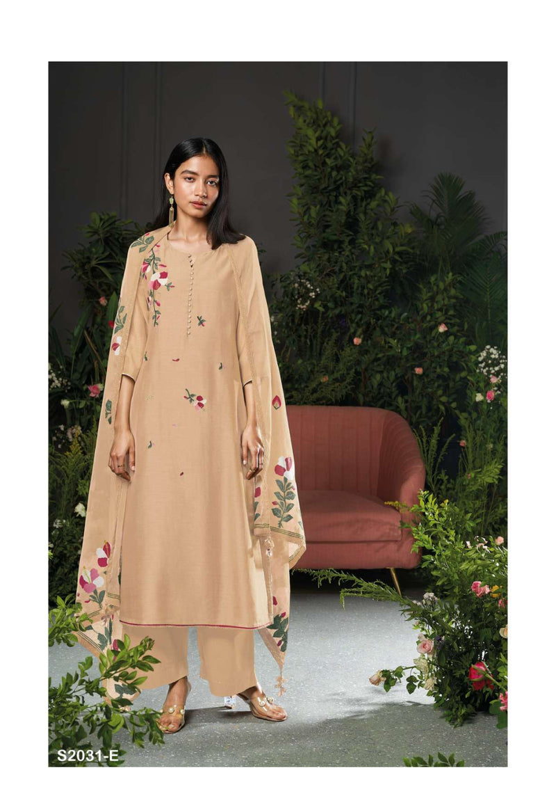 Ganga Fashion Carson 2031 Bemberg Silk Fancy Salwar Suit