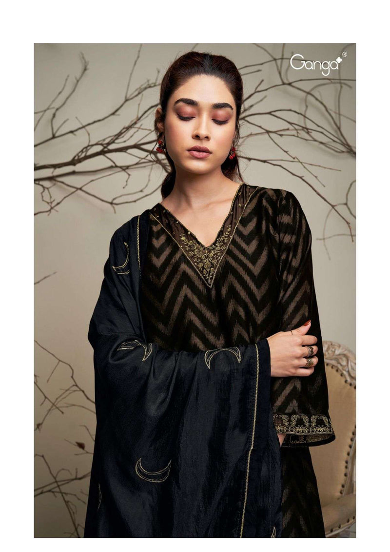 Ganga Fashion Clara 2301 Bemberg Silk Designer Party Wear Salwar Suit
