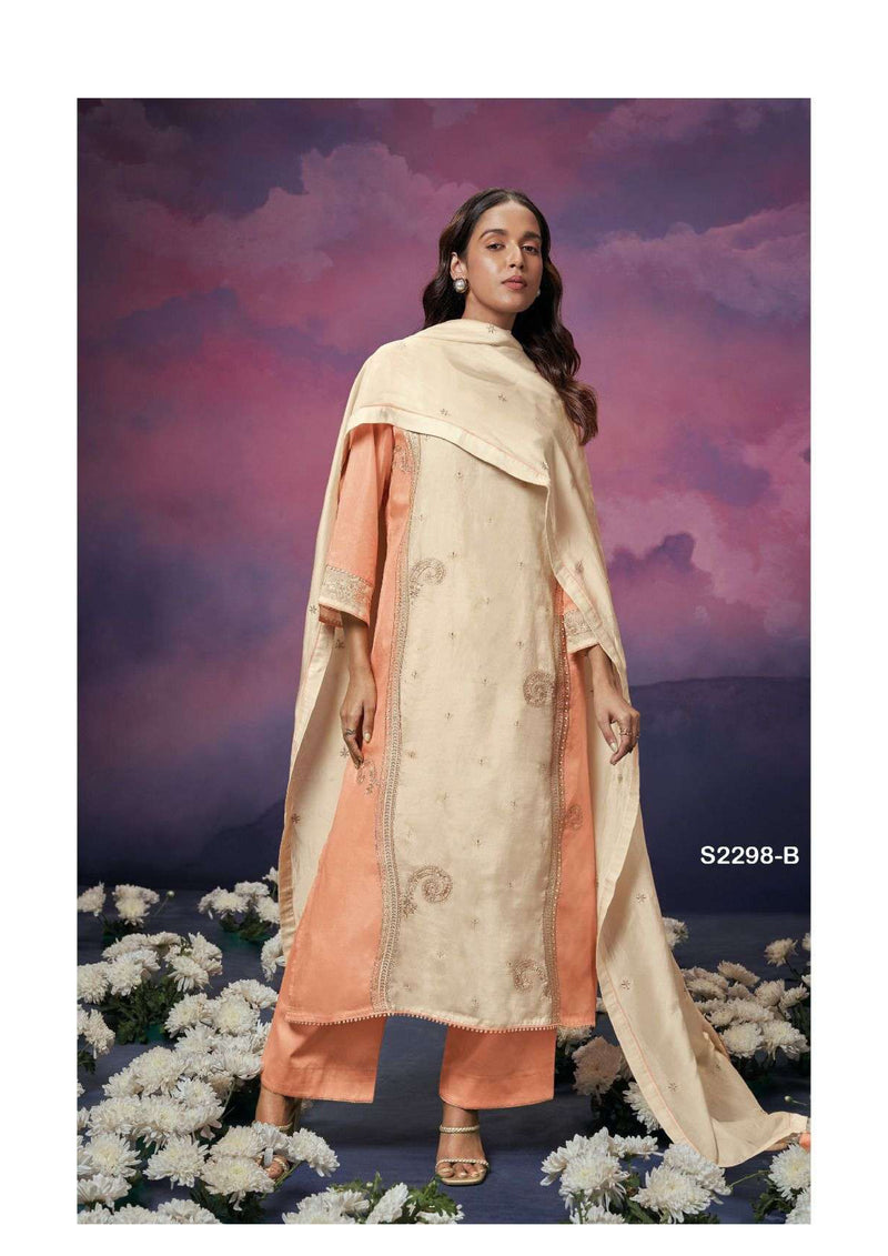 Ganga Fashion Ferne 2298 Bemberg Habotai Silk Designer Salwar Kameez