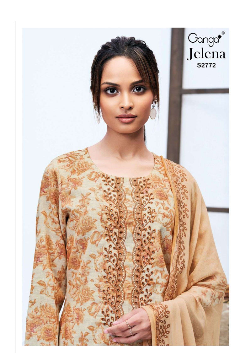 Ganga Fashion Jelena 2772 Khadi Silk Stylish Salwar Suit