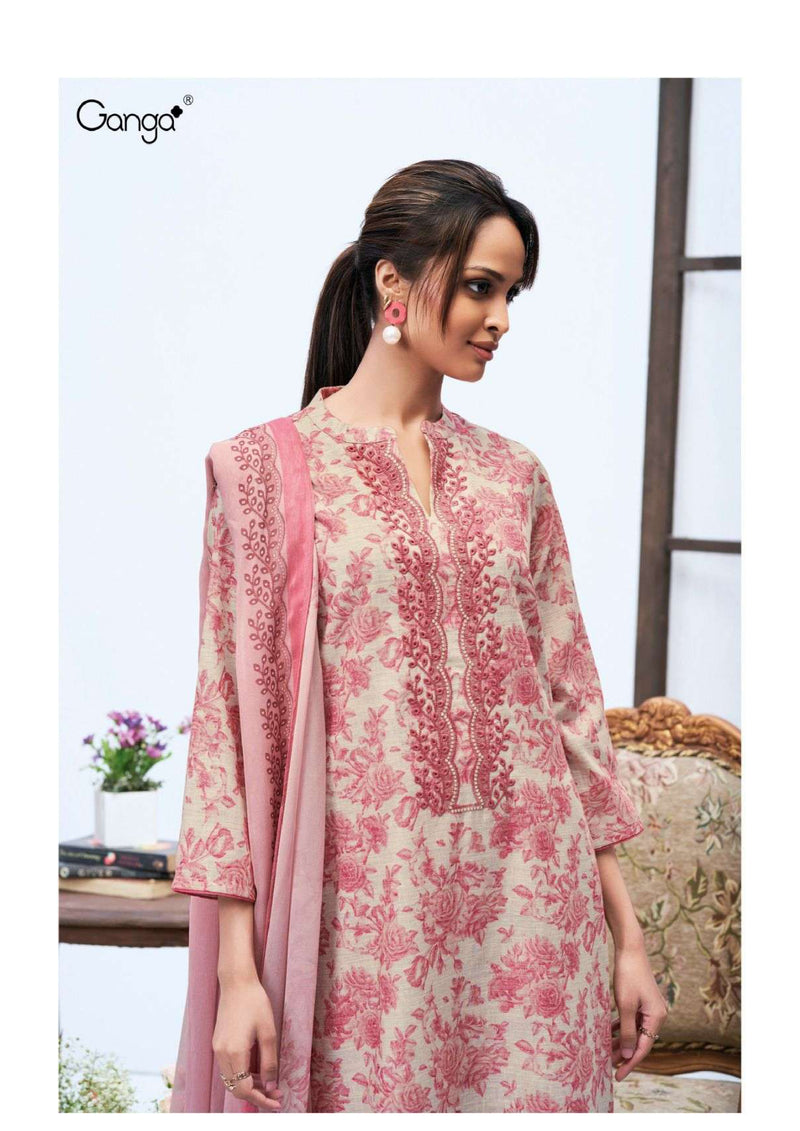 Ganga Fashion Jelena 2772 Khadi Silk Stylish Salwar Suit