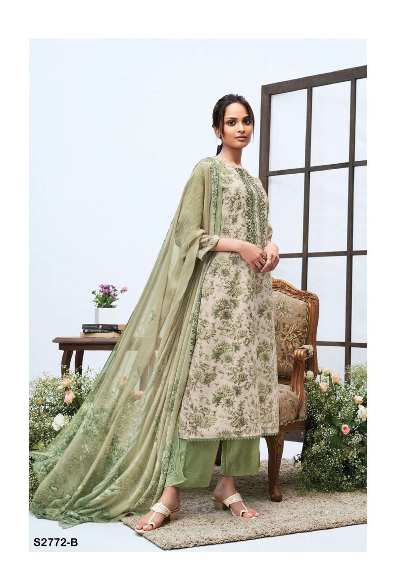 Ganga Fashion Jelena 2772 Khadi Silk Stylish Salwar Suit