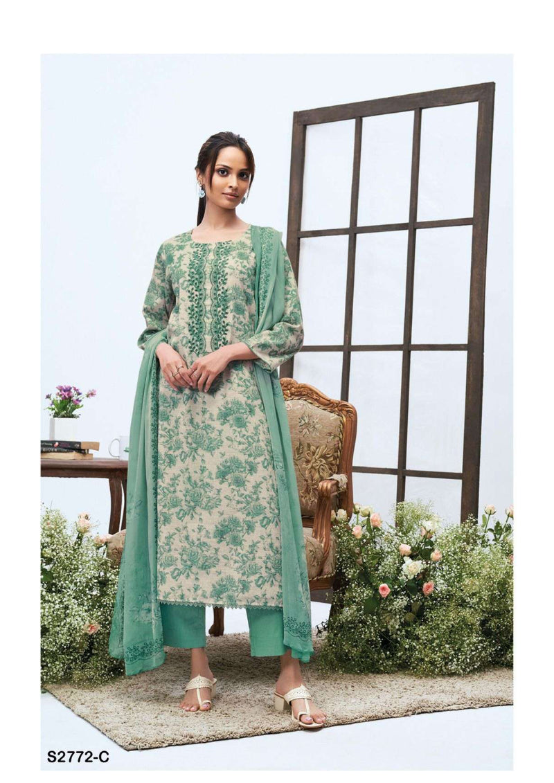 Ganga Fashion Jelena 2772 Khadi Silk Stylish Salwar Suit