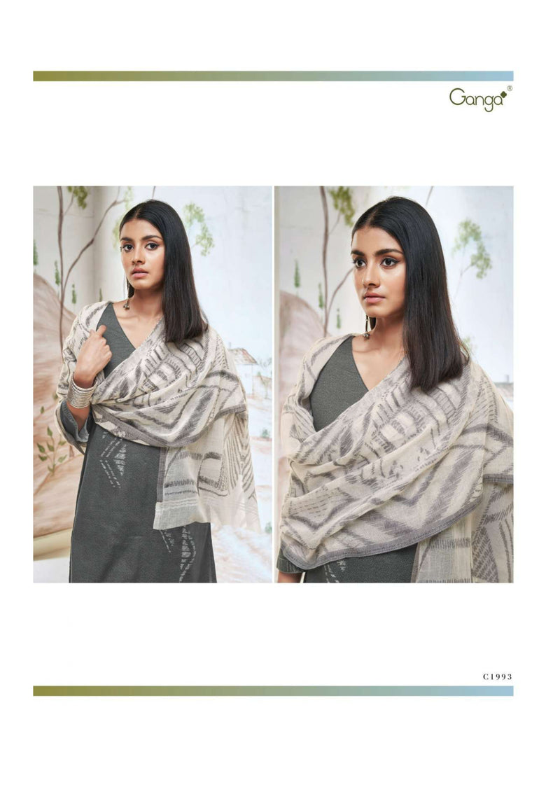 Ganga Fashion Kuhu Cotton Printed Embroidery Hand Work Fancy Salwar Kameez