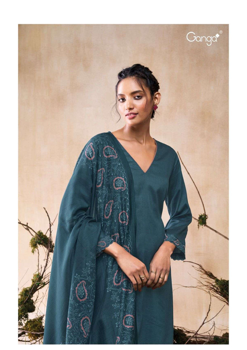 Ganga Fashion Leju 2845 Silk Satin Printed Designer Salwar Suit