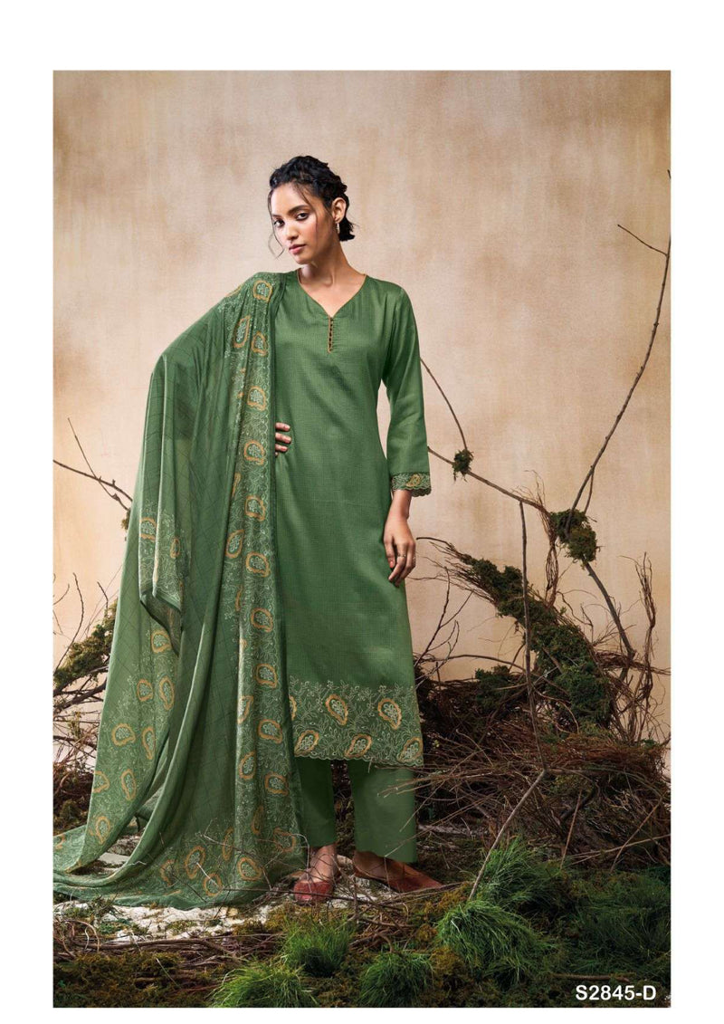Ganga Fashion Leju 2845 Silk Satin Printed Designer Salwar Suit