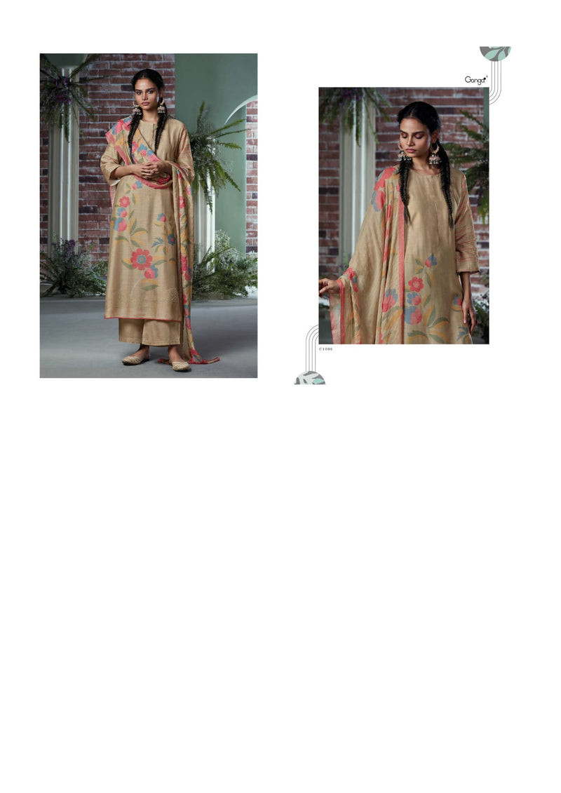 Ganga Fashion Lipsa Silk Printed Embroidery Fancy Salwar Suit