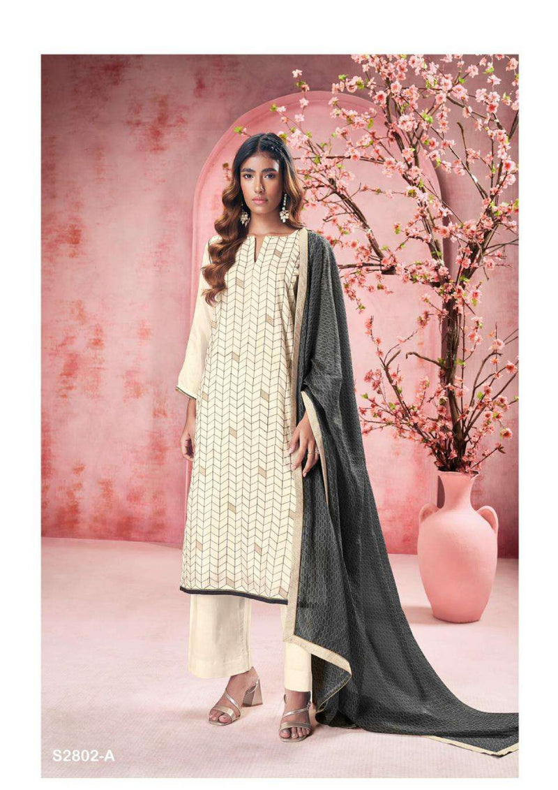 Ganga Fashion Lolita 2802 Bemberg Silk Heavy Designer Salwar Suit