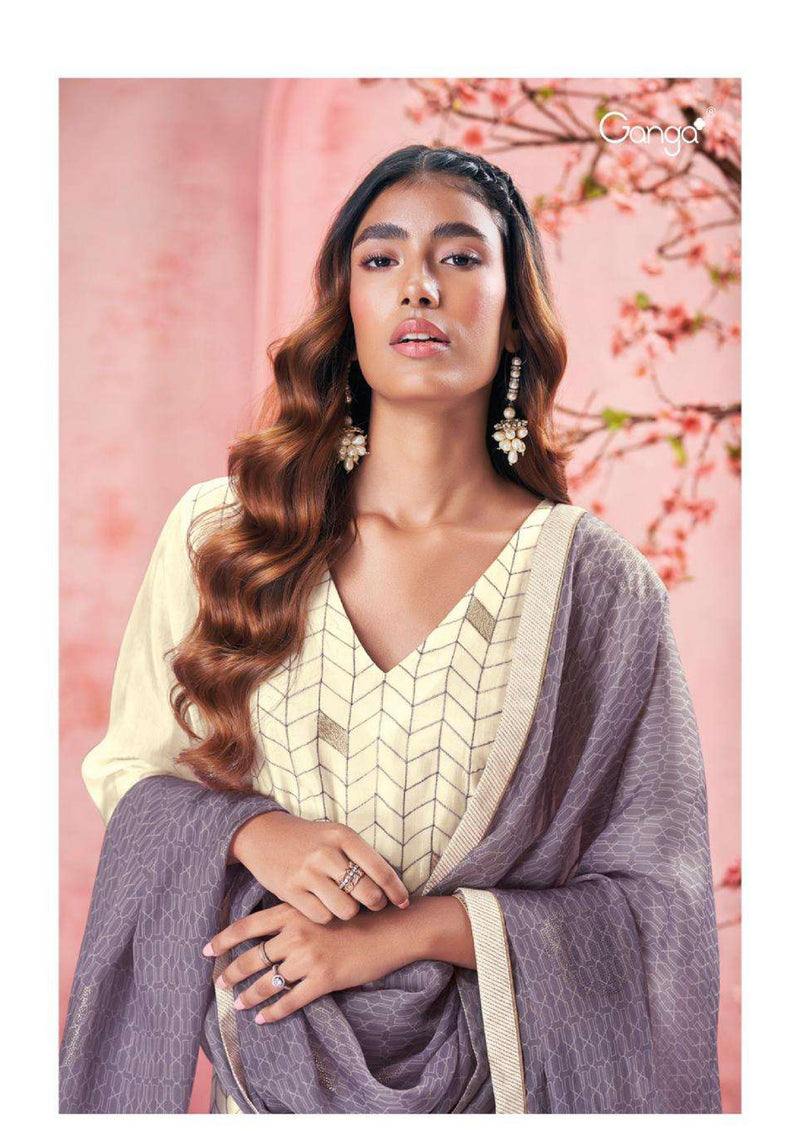 Ganga Fashion Lolita 2802 Bemberg Silk Heavy Designer Salwar Suit