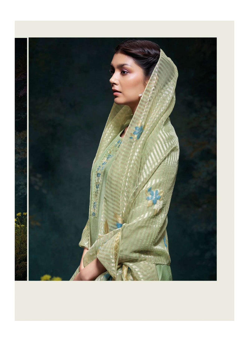 Ganga Fashion Navodya Bemberg Silk Designer Salwar Suit Collection