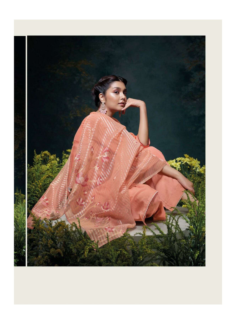 Ganga Fashion Navodya Bemberg Silk Designer Salwar Suit Collection