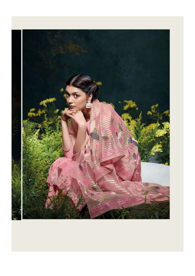 Ganga Fashion Navodya Bemberg Silk Designer Salwar Suit Collection