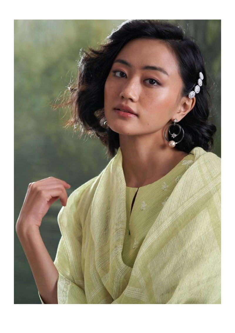 Ganga Fashion Nihira Cotton Linen Printed Festival Wear Salwar Suit