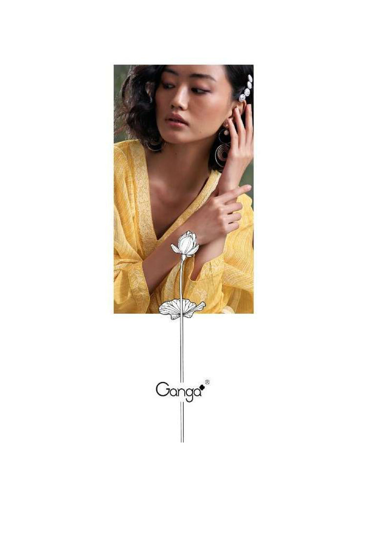 Ganga Fashion Nihira Cotton Linen Printed Festival Wear Salwar Suit