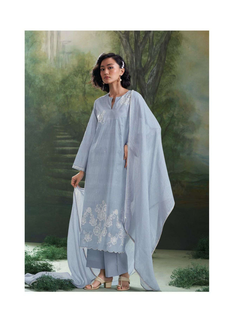 Ganga Fashion Nihira Cotton Linen Printed Festival Wear Salwar Suit