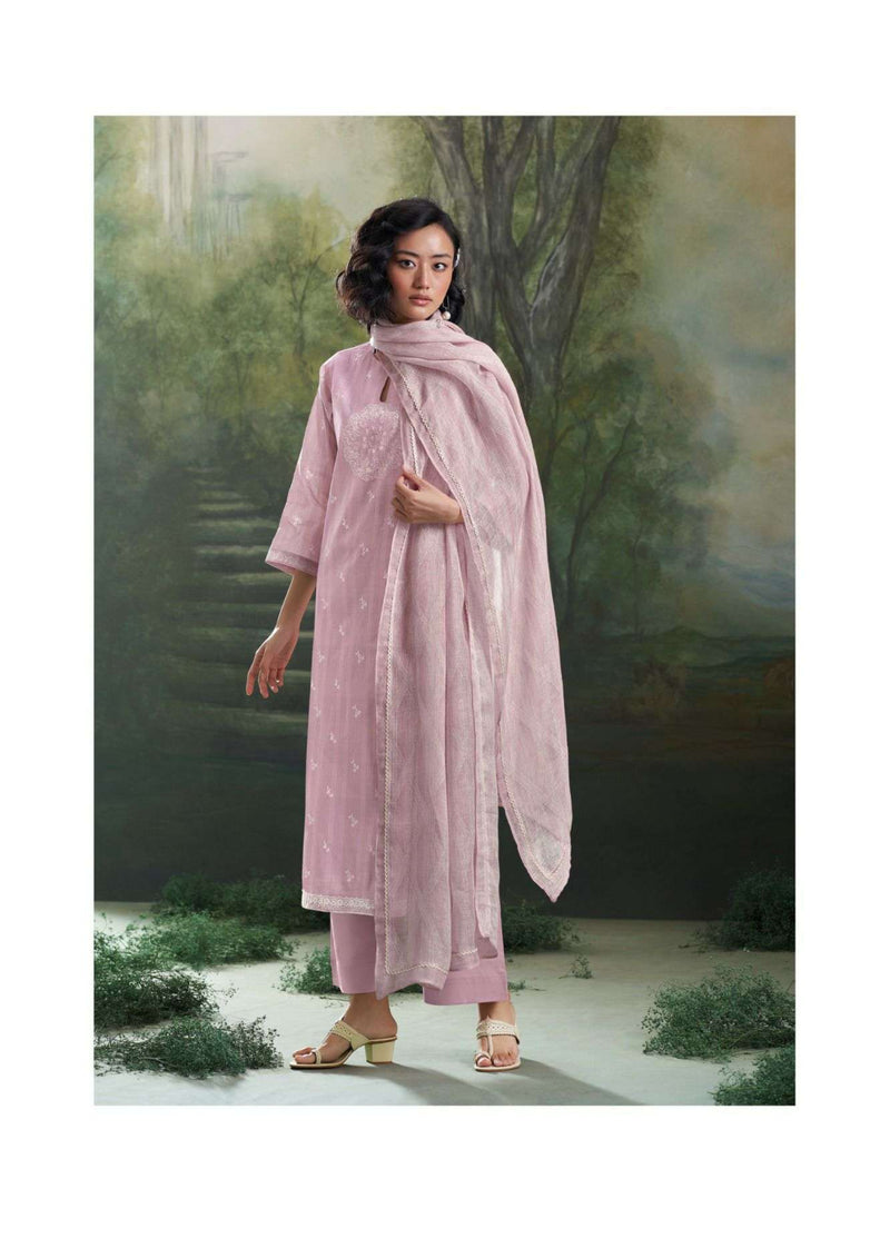 Ganga Fashion Nihira Cotton Linen Printed Festival Wear Salwar Suit