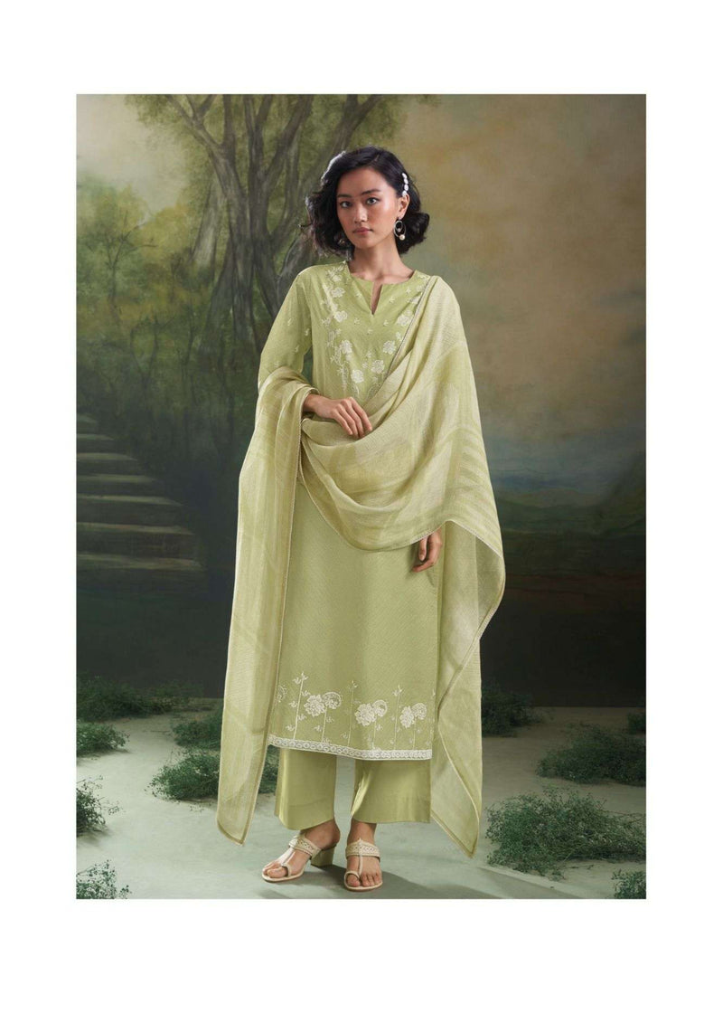 Ganga Fashion Nihira Cotton Linen Printed Festival Wear Salwar Suit