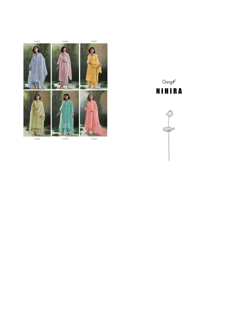 Ganga Fashion Nihira Cotton Linen Printed Festival Wear Salwar Suit