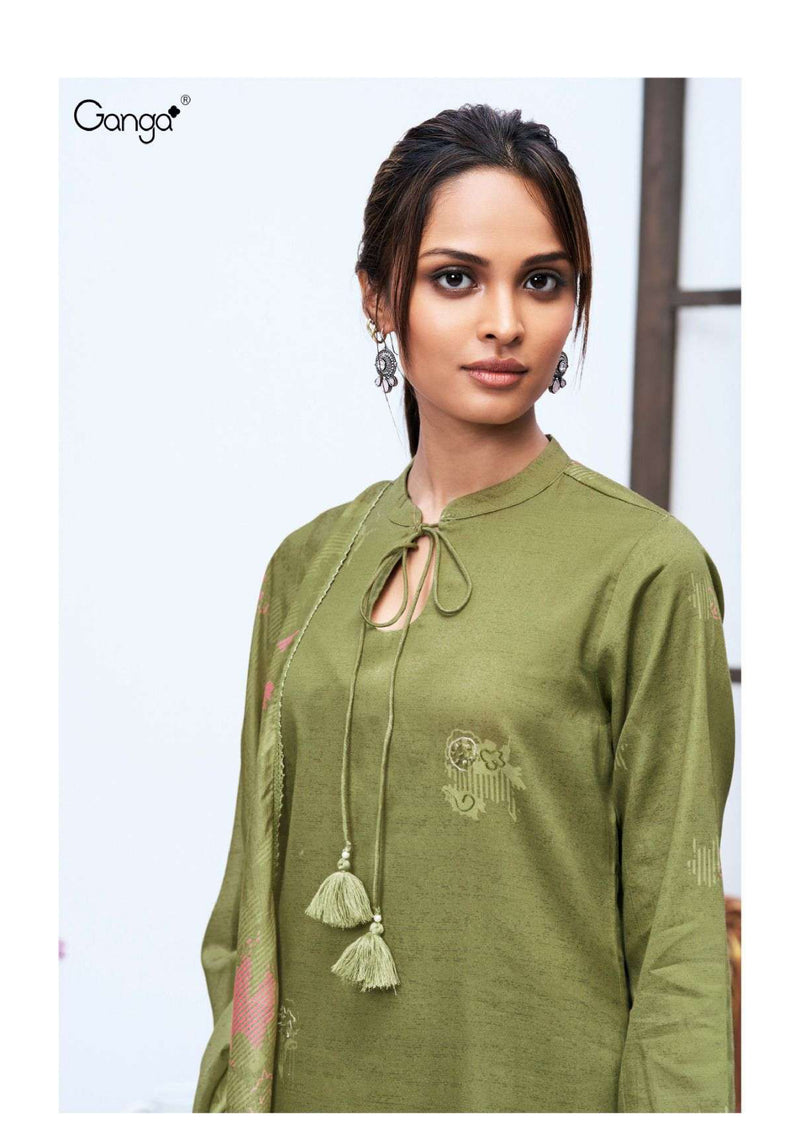 Ganga Fashion Polina 2800 Cotton Silk Daily Wear Salwar Kameez